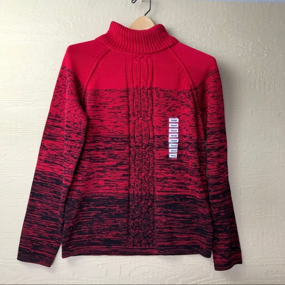 Karen Scott Sweaters - NWT Karen Scott #54 Marled Turtleneck Sweater
